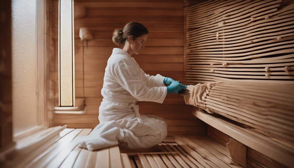 ceramic infrared sauna care