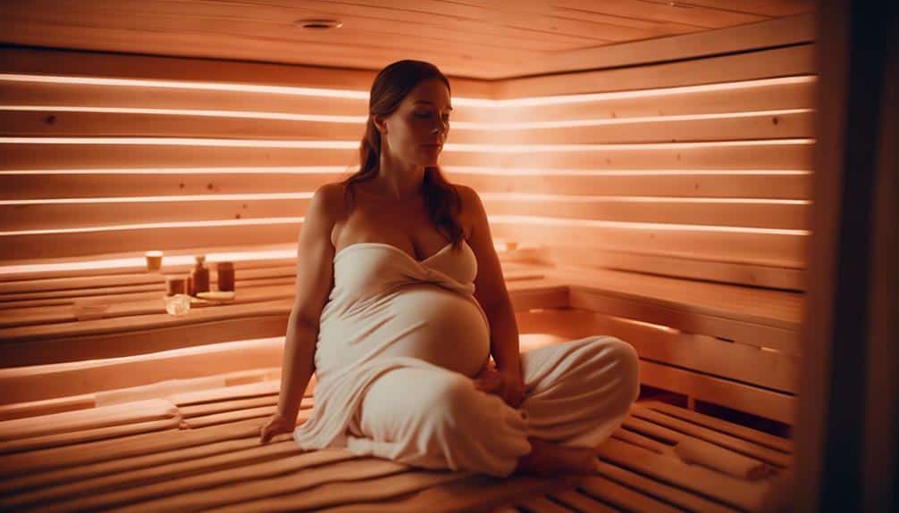 infrared sauna use pregnancy