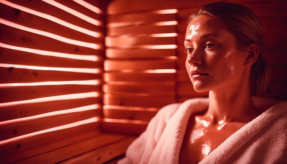 infrared saunas for acne