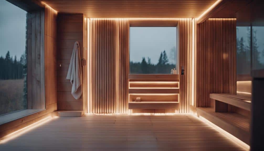 modern finnish electric saunas