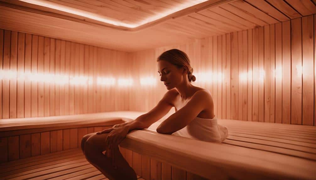 optimal sauna detox times