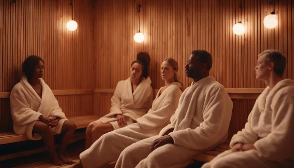 personalized sauna sessions catered