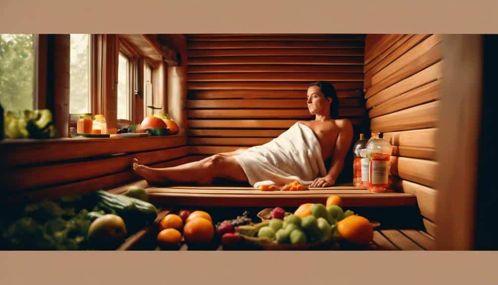 sauna diet lifestyle balance