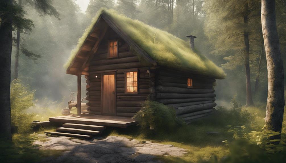 traditional finnish smoke sauna