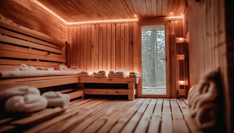 types of home saunas